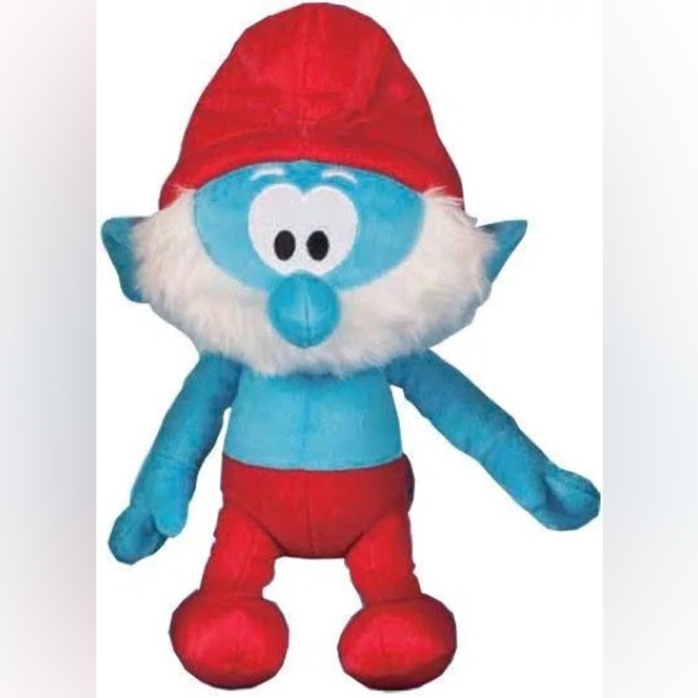 Papa Smurf Large Stuffed Animal Toy